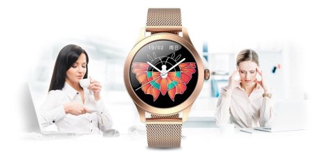 Damski SMARTWATCH G.Rossi SW014G-2 Różowe złoto Damski SMARTWATCH G.Rossi SW014G-2 Różowe złoto