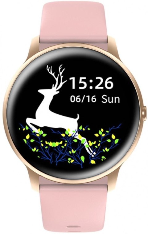 Damski SMARTWATCH G.Rossi SW015-2 Różowy Damski SMARTWATCH G.Rossi SW015-2 Różowy