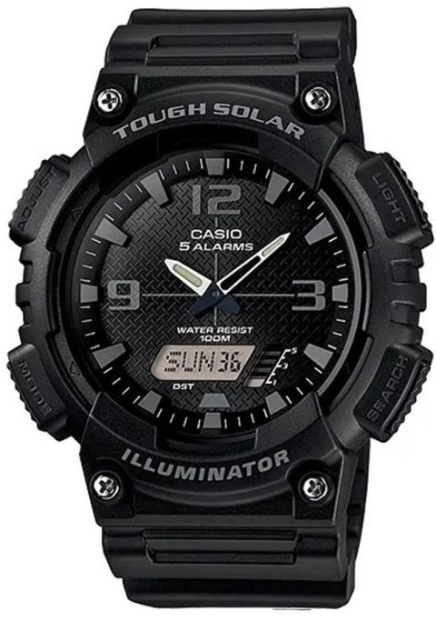 Zegarek Męski CASIO SOLAR AQ-S810W-1A2VDF Zegarek Męski CASIO SOLAR AQ-S810W-1A2VDF