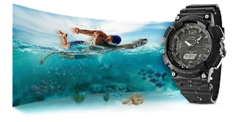 Zegarek Męski CASIO SOLAR AQ-S810W-1A2VDF Zegarek Męski CASIO SOLAR AQ-S810W-1A2VDF