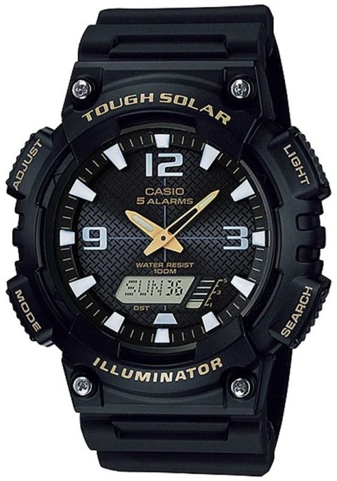Zegarek Męski CASIO SOLAR AQ-S810W-1BVDF Zegarek Męski CASIO SOLAR AQ-S810W-1BVDF