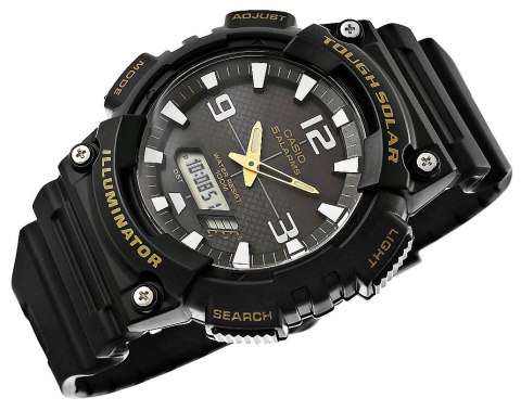 Zegarek Męski CASIO SOLAR AQ-S810W-1BVDF Zegarek Męski CASIO SOLAR AQ-S810W-1BVDF