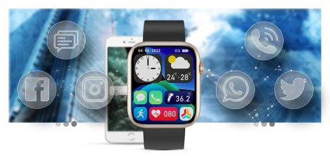 Smartwatch Damski Gravity GT3-2 Smartwatch Damski Gravity GT3-2