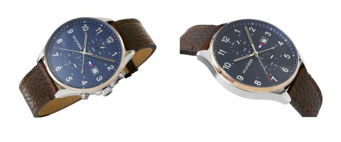 Zegarek Męski Tommy Hilfiger West 1791712 + BOX Zegarek Męski Tommy Hilfiger West 1791712 + BOX