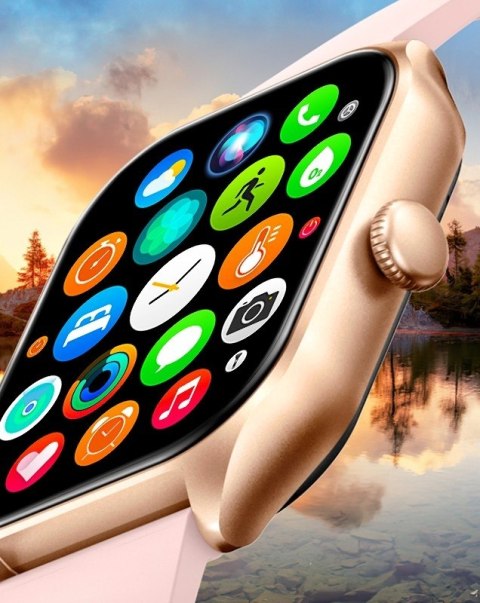 Smartwatch Damski Rubicon RNCF03-5 Różowe złoto Bransoleta + Pasek Smartwatch Damski Rubicon RNCF03-5 Różowe złoto Bransoleta + Pasek
