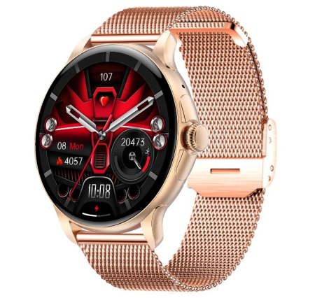 Smartwatch Damski Rubicon RNCF35 ROSE GOLD Bransoleta + Pasek Pink Smartwatch Damski Rubicon RNCF35 ROSE GOLD Bransoleta + Pasek Pink
