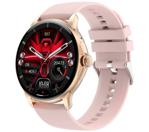 Smartwatch Damski Rubicon RNCF35 ROSE GOLD Bransoleta + Pasek Pink Smartwatch Damski Rubicon RNCF35 ROSE GOLD Bransoleta + Pasek Pink