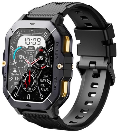 Smartwatch Męski Rubicon RNCF23-1 BLACK Smartwatch Męski Rubicon RNCF23-1 BLACK