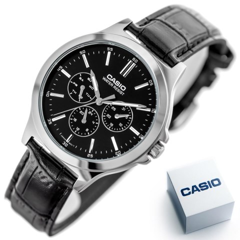 ZEGAREK MĘSKI CASIO MTP-V300L-1A (zd085b) + BOX ZEGAREK MĘSKI CASIO MTP-V300L-1A (zd085b) + BOX