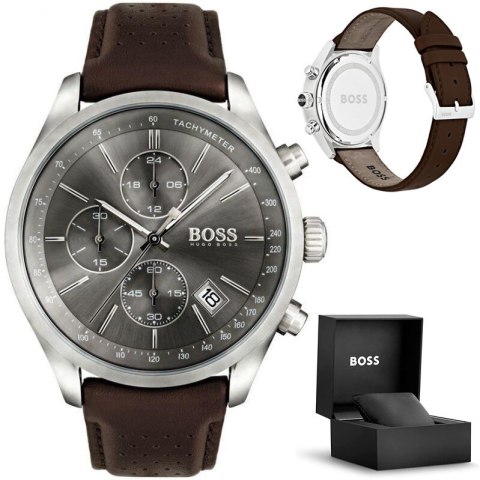 ZEGAREK MĘSKI HUGO BOSS 1513476 - GRAND PRIX (zh003c) + BOX ZEGAREK MĘSKI HUGO BOSS 1513476 - GRAND PRIX (zh003c) + BOX