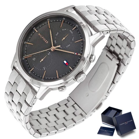 ZEGAREK MĘSKI TOMMY HILFIGER 1710431 Easton + BOX ZEGAREK MĘSKI TOMMY HILFIGER 1710431 Easton + BOX