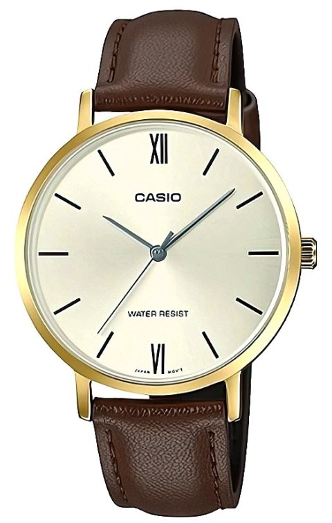 Zegarek Damski Casio LTP-VT01GL-9BUDF + BOX Zegarek Damski Casio LTP-VT01GL-9BUDF + BOX
