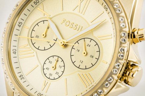 Zegarek Damski FOSSIL Modern Courier Chronograph BQ3378 + BOX Zegarek Damski FOSSIL Modern Courier Chronograph BQ3378 + BOX