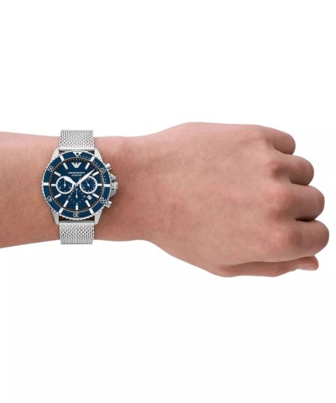 ZEGAREK MĘSKI EMPORIO ARMANI AR11587 DIVER (zi113a) + BOX ZEGAREK MĘSKI EMPORIO ARMANI AR11587 DIVER (zi113a) + BOX