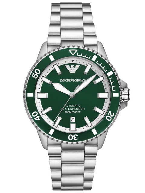 ZEGAREK MĘSKI EMPORIO ARMANI AR60080 Sea Explorer AUTOMATIC (zi110b) + BOX ZEGAREK MĘSKI EMPORIO ARMANI AR60080 Sea Explorer AUTOMATIC (zi110b) + BOX