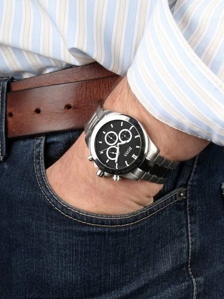 ZEGAREK MĘSKI HUGO BOSS 1512965 - IKON (zh008e) + BOX ZEGAREK MĘSKI HUGO BOSS 1512965 - IKON (zh008e) + BOX