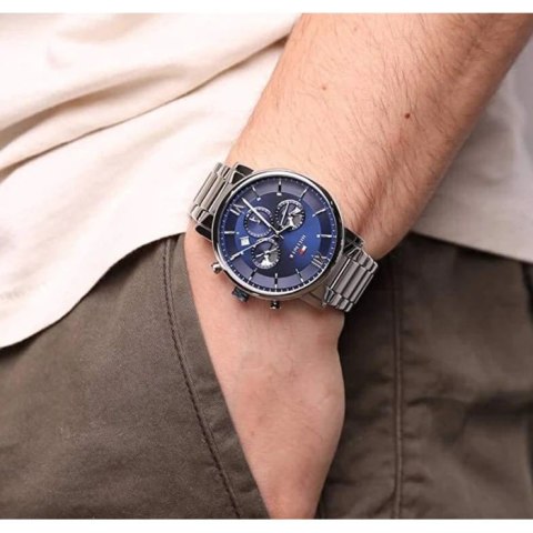 ZEGAREK MĘSKI TOMMY HILFIGER 1710409 EVAN (zf033b) ZEGAREK MĘSKI TOMMY HILFIGER 1710409 EVAN (zf033b)