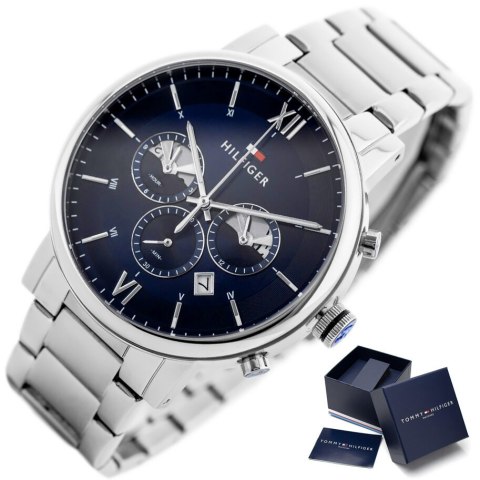 ZEGAREK MĘSKI TOMMY HILFIGER 1710409 EVAN (zf033b) ZEGAREK MĘSKI TOMMY HILFIGER 1710409 EVAN (zf033b)