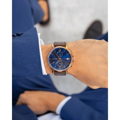 ZEGAREK MĘSKI TOMMY HILFIGER 1710418 DANIEL (zf010c) + BOX ZEGAREK MĘSKI TOMMY HILFIGER 1710418 DANIEL (zf010c) + BOX