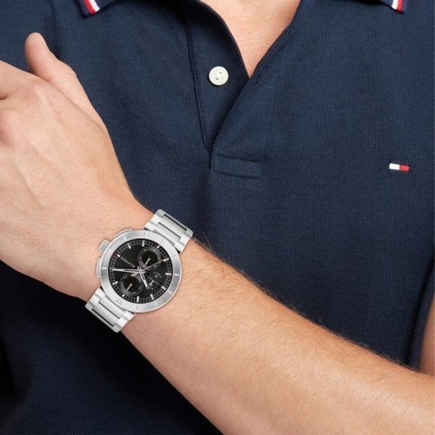ZEGAREK MĘSKI TOMMY HILFIGER Lorenzo 1792116 (zf116a) + BOX ZEGAREK MĘSKI TOMMY HILFIGER Lorenzo 1792116 (zf116a) + BOX