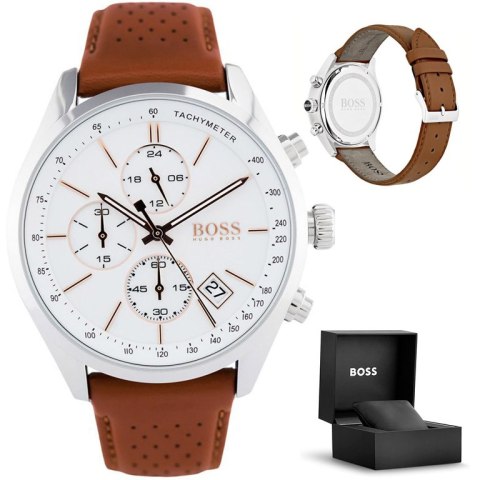 ZEGAREK MĘSKI HUGO BOSS 1513475 Grand Prix Chronograph (zh003d) ZEGAREK MĘSKI HUGO BOSS 1513475 Grand Prix Chronograph (zh003d)
