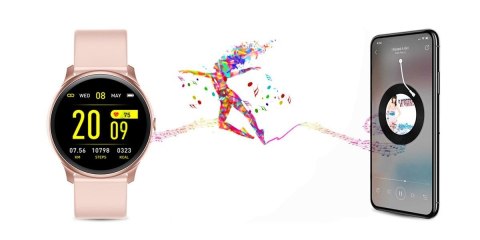 Zegarek SMARTWATCH RUBICON RNCE40 PINK Zegarek SMARTWATCH RUBICON RNCE40 PINK