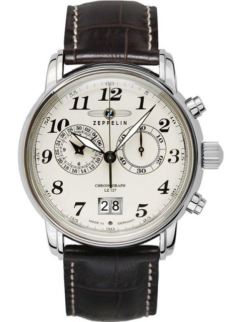 Zegarek Zeppelin LZ127 Graf Zeppelin Chrono 41 mm 76845 Zegarek Zeppelin LZ127 Graf Zeppelin Chrono 41 mm 76845