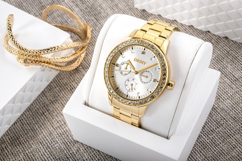 Zegarek Damski DKNY Parsons Multi Glitz DK1L055M0055 + BOX Zegarek Damski DKNY Parsons Multi Glitz DK1L055M0055 + BOX