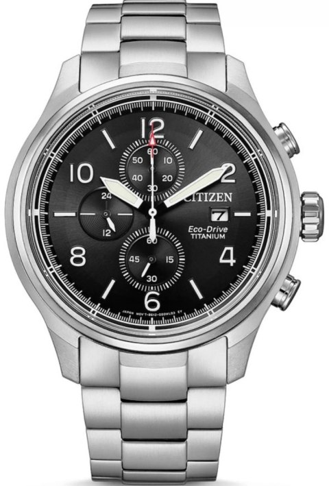 Zegarek Męski CITIZEN Super Titanium Eco-Drive CA0810-88E + BOX Zegarek Męski CITIZEN Super Titanium Eco-Drive CA0810-88E + BOX