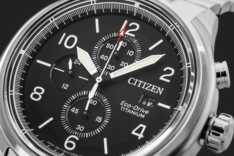 Zegarek Męski CITIZEN Super Titanium Eco-Drive CA0810-88E + BOX Zegarek Męski CITIZEN Super Titanium Eco-Drive CA0810-88E + BOX