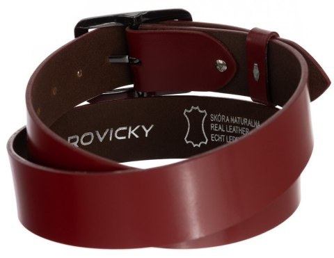 Szeroki pasek damski z metalową sprzączką - Rovicky Szeroki pasek damski z metalową sprzączką - Rovicky