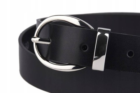 Minimalistyczny pasek z zaokrągloną klamrą - Peterson Minimalistyczny pasek z zaokrągloną klamrą - Peterson