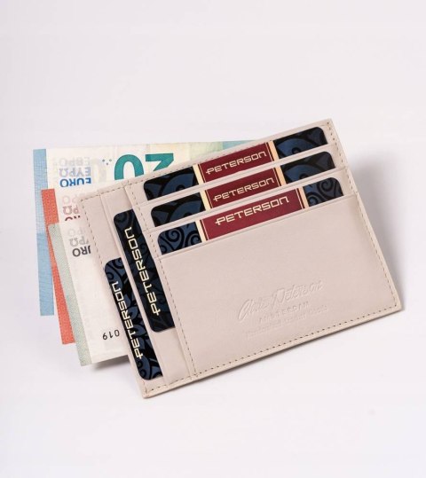 Skórzane etui na dokumenty i banknoty - Peterson Skórzane etui na dokumenty i banknoty - Peterson