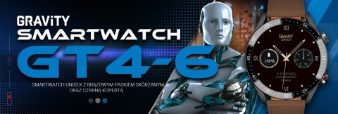 Smartwatch Męski Gravity GT4-6 Smartwatch Męski Gravity GT4-6