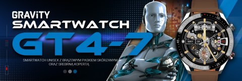 Smartwatch Męski Gravity GT4-7 Smartwatch Męski Gravity GT4-7