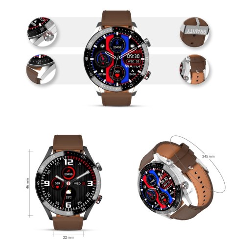 Smartwatch Męski Gravity GT4-7 Smartwatch Męski Gravity GT4-7