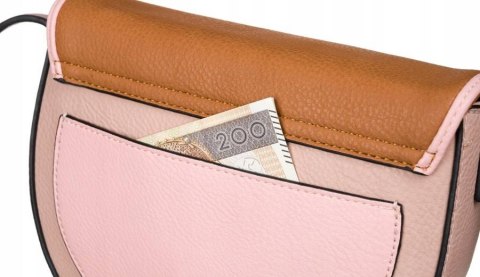 Listonoszka w kształcie podkówki z klapką - LuluCastagnette Listonoszka w kształcie podkówki z klapką - LuluCastagnette