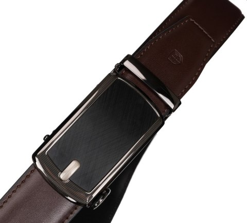 Męski pasek biznesowy z elegancką klamrą automatyczną - Peterson Męski pasek biznesowy z elegancką klamrą automatyczną - Peterson