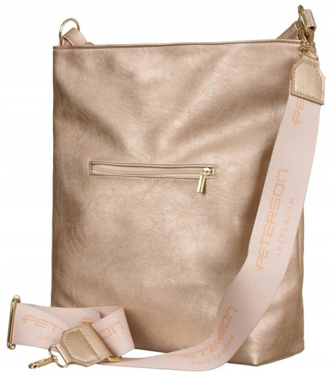 Duży shopper A4 z szerokim paskiem - Peterson Duży shopper A4 z szerokim paskiem - Peterson