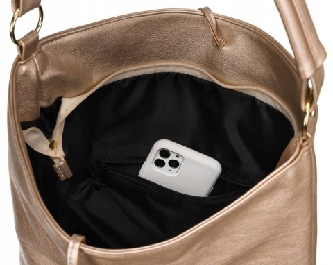 Duży shopper A4 z szerokim paskiem - Peterson Duży shopper A4 z szerokim paskiem - Peterson