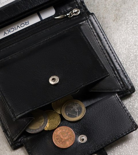 Duży, skórzany portfel męski z systemem RFID Protect - Cavaldi Duży, skórzany portfel męski z systemem RFID Protect - Cavaldi
