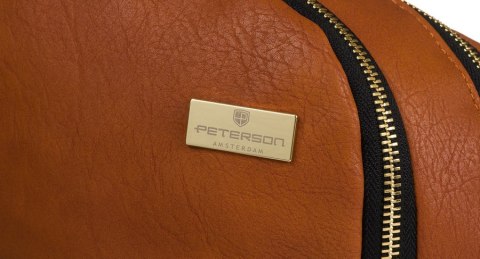 Klasyczna damska nerka biodrowa ze ekologicznej - Peterson Klasyczna damska nerka biodrowa ze ekologicznej - Peterson