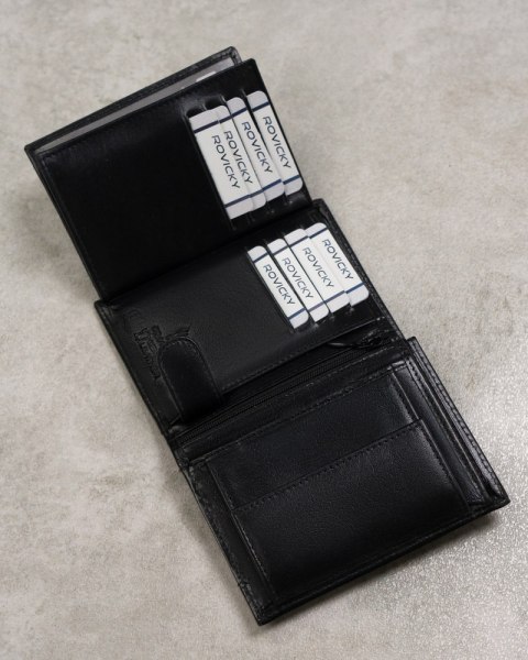 Skórzany portfel na karty i ochroną RFID Protect - Cavaldi Skórzany portfel na karty i ochroną RFID Protect - Cavaldi