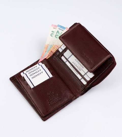 Skórzany, średni portfel damski z systemem RFID - 4U Cavaldi Skórzany, średni portfel damski z systemem RFID - 4U Cavaldi