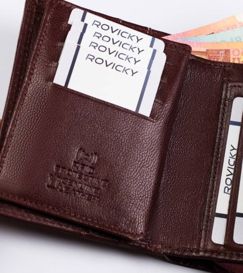 Skórzany, średni portfel damski z systemem RFID - 4U Cavaldi Skórzany, średni portfel damski z systemem RFID - 4U Cavaldi