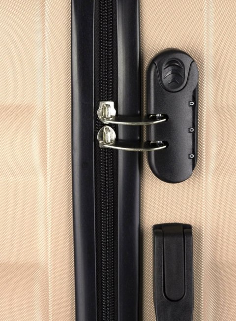 Elegancka, duża walizka podróżna ABS+ - Peterson Elegancka, duża walizka podróżna ABS+ - Peterson