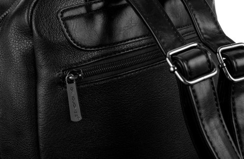 Elegancki plecak damski ze skóry ekologicznej - David Jones Elegancki plecak damski ze skóry ekologicznej - David Jones