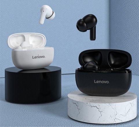 Słuchawki bezprzewodowe douszne Lenovo HT05 Białe Słuchawki bezprzewodowe douszne Lenovo HT05 Białe