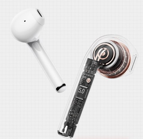 Słuchawki bezprzewodowe douszne Lenovo Thinkplus LivePods LP2 Białe Słuchawki bezprzewodowe douszne Lenovo Thinkplus LivePods LP2 Białe