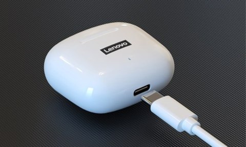 Słuchawki bezprzewodowe douszne Lenovo Thinkplus LivePods LP40 Białe Słuchawki bezprzewodowe douszne Lenovo Thinkplus LivePods LP40 Białe